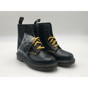 Dr. Martens 1460 Pascal Eye Boots Black Smooth WOMENS SZ 6 AW004 CL 06